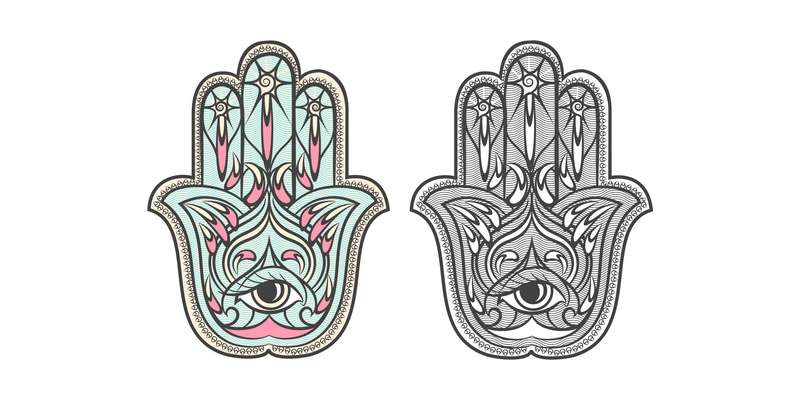 El significado del amuleto turco en la palma de la mano derecha El significado del amuleto turco en la palma de la mano derecha