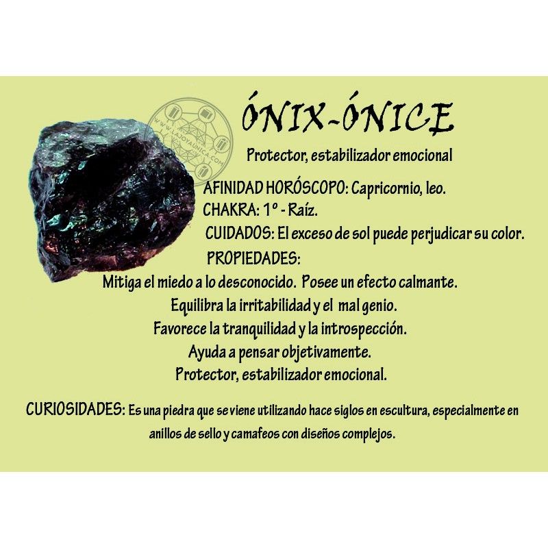El significado del ónix en el mundo de las piedras de protección El significado del ónix en el mundo de las piedras de protección