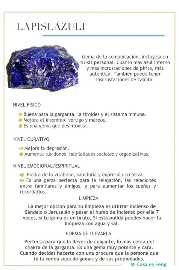 Los beneficios de la piedra lapislázuli para la protección Los beneficios de la piedra lapislázuli para la protección